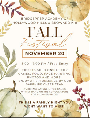 FALL FESTIVAL .... DON'T MISS IT!